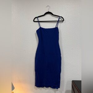 Lulu's Royal Blue Midi Dress